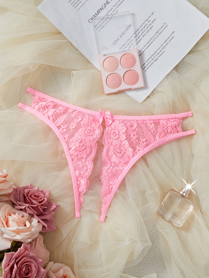 Sexy lingerie panties for women, including lace and open-crotch styles.