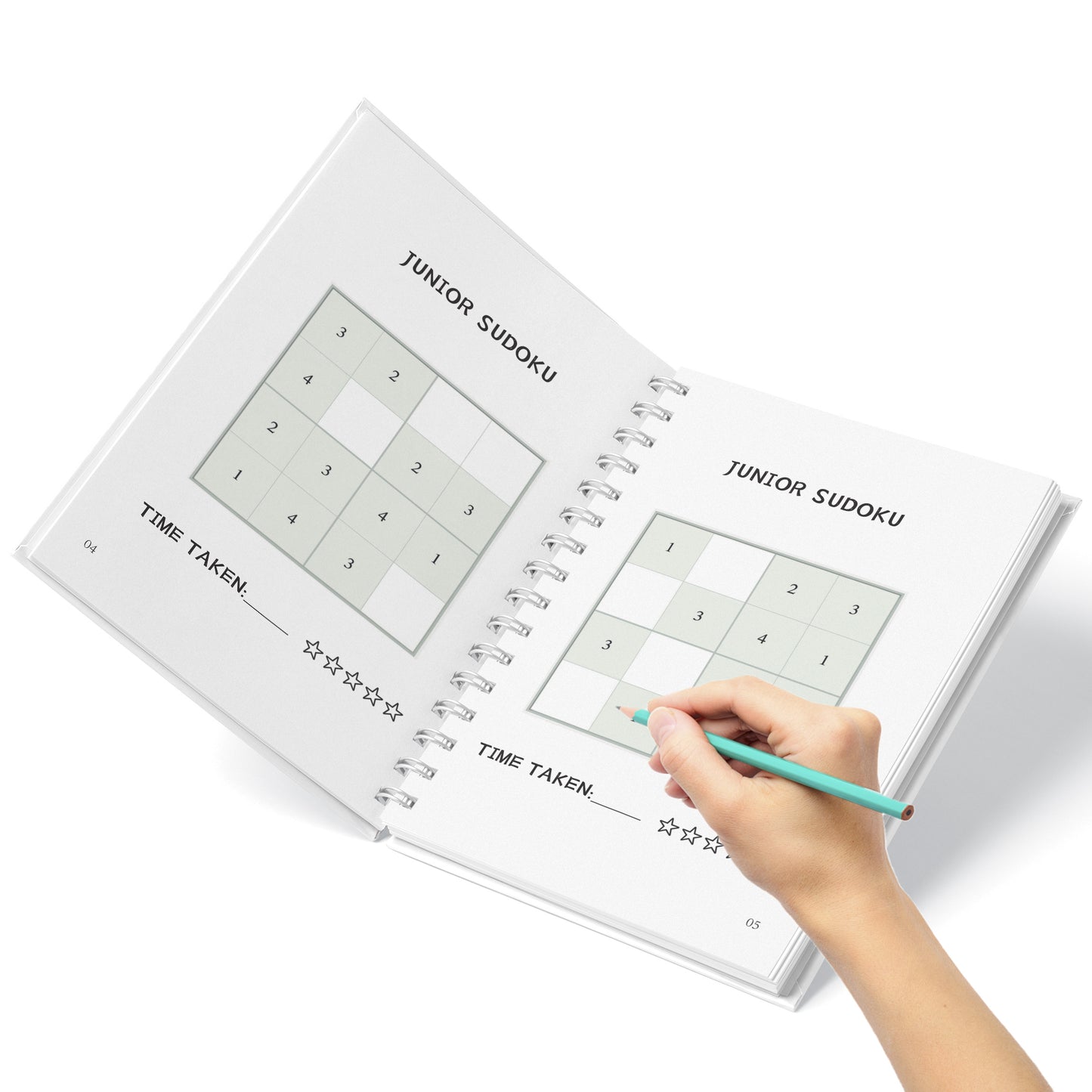 Kids Sudoku book with interactive parent-child activities by Zhidian International, available in English edition for ages 3-6, promotes focus and cognitive development. Release date