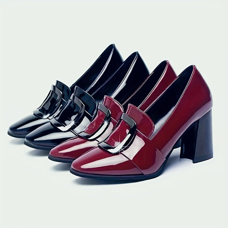 Classic Women's High Heel Pumps in Solid Colors for Formal Wear