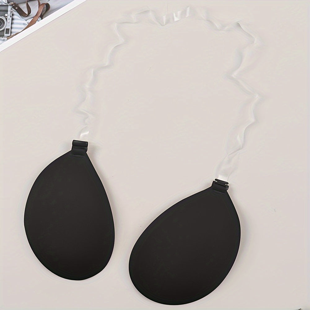 Self-adhesive nipple stickers for women to cover breasts.