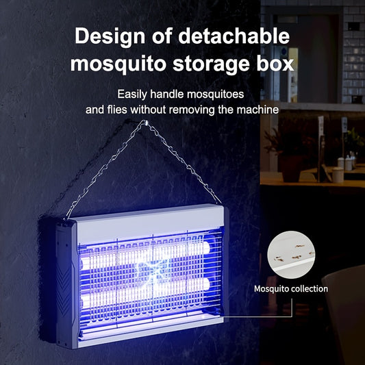 Silent and effective USB-powered mosquito killer for home and outdoor use.