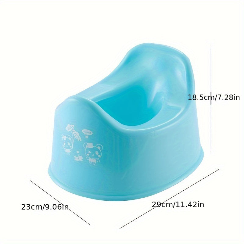 Sturdy Plastic Toilet Seat for Kids' Potty Training - Suitable for Boys and Girls, Perfect for Young Children