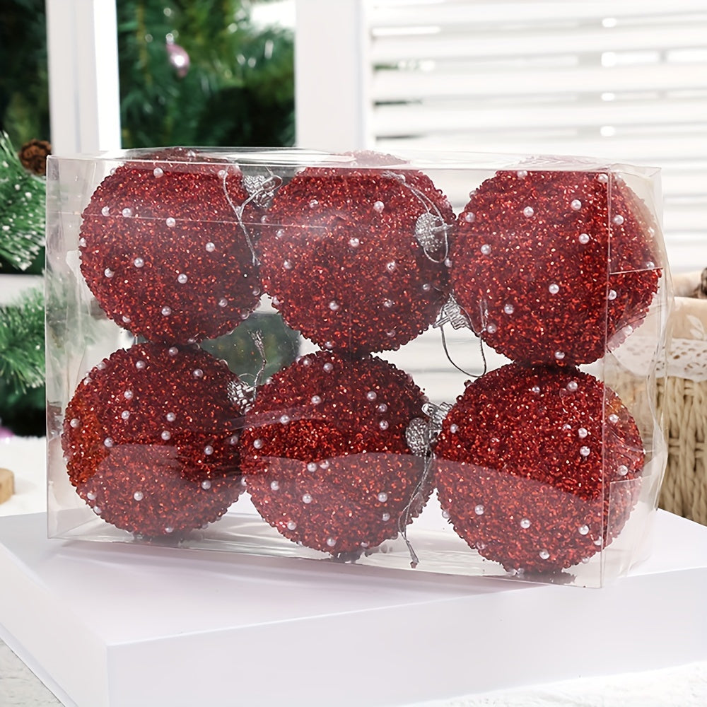 Unique Christmas balls for cross-border holiday parties, venue decorations, and gifts.