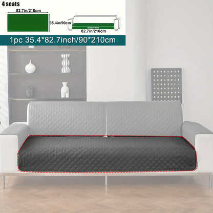 Anti-slip sofa cushion protective pad suitable for all types of sofas, machine washable.