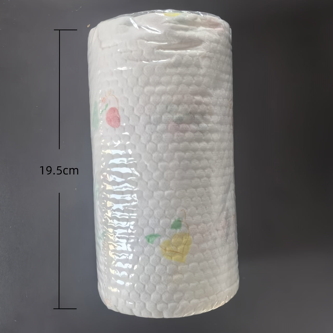 Kitchen Towel Roll with 400 Sheets - Can be Used Wet or Dry, Resistant to Oil, Ideal for Cleaning at Home, Made with Non-woven PET Fabric, Available in Various Styles, Convenient Lazy Wipes for Living Room Cleaning.