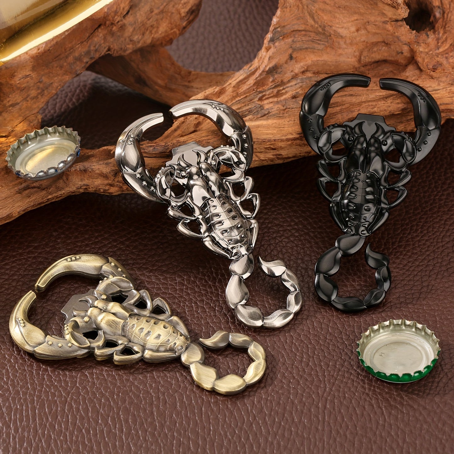 1pc Scorpion Bottle Opener, perfect for gifts for men, kitchen supplies, and wine accessories. Ideal for birthdays and Christmas.