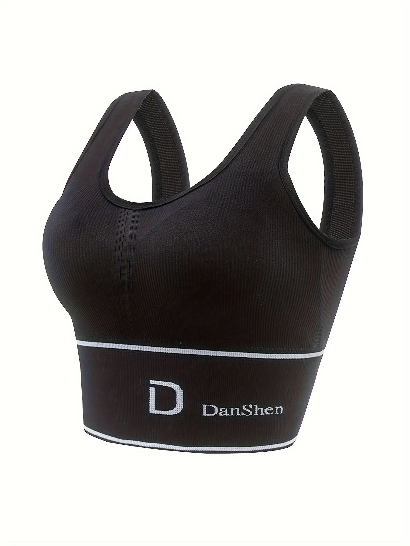 4-piece set including a wire-free sports bra with full coverage and high elasticity, suitable for yoga and running.