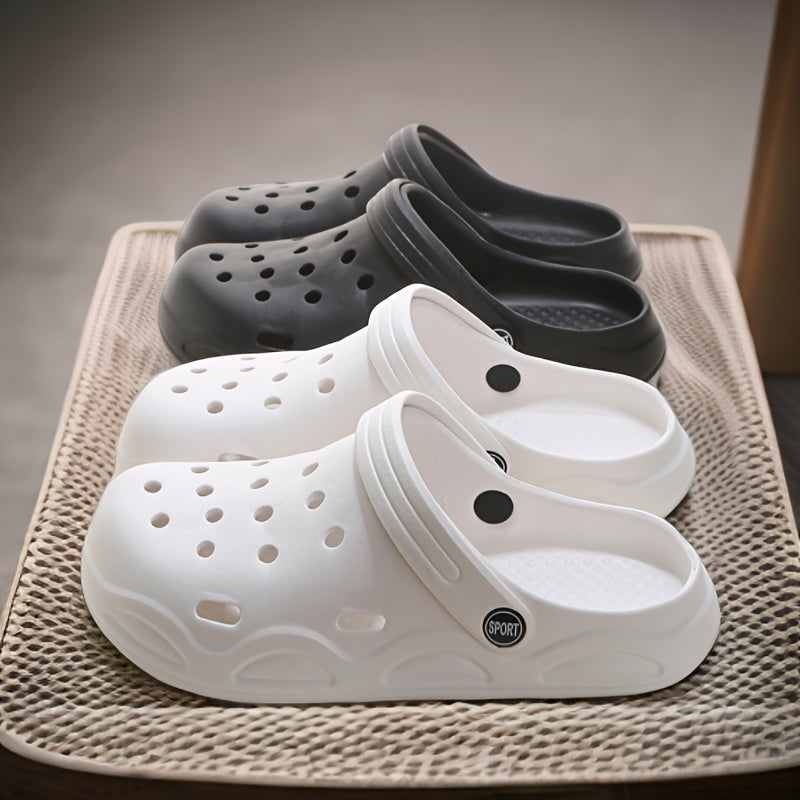 Unisex lightweight EVA clogs with anti-slip sole, ideal for indoor and outdoor use.