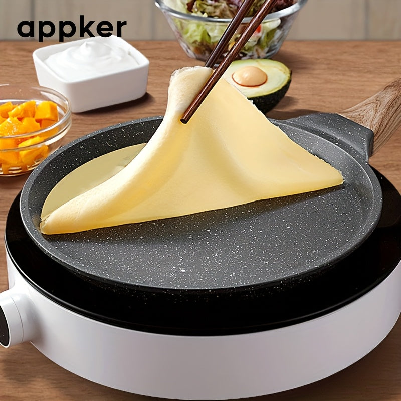 Set of 3 Appker Non-Stick Cast Iron Frying Pans, Dishwasher safe and suitable for Gas Stove & Induction Cooker. Perfect for cooking Steak, Pancakes and other kitchen essentials. Great addition to your household kitchen gadgets. Celebrate Spring Festival