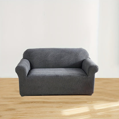 Stretch Sofa Cover with Embossed Design, Fits All Furniture in Nordic Minimalist Style.