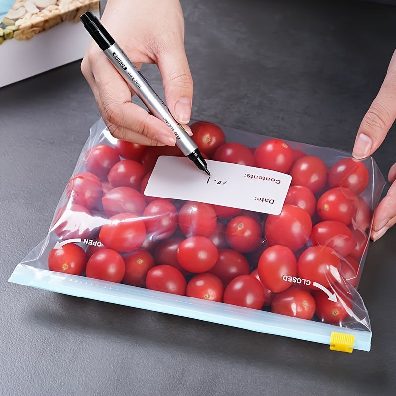 Thickened Vacuum Bag with Zipper Seal for Household Food Storage in the Refrigerator