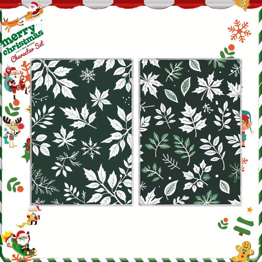 Two pieces of 18*26 inch kitchen towel tea towel for Christmas wintertime. Merry Christmas kitchen decoration with soft Christmas kitchen towel. Perfect for Christmas decorations and a great gift idea.