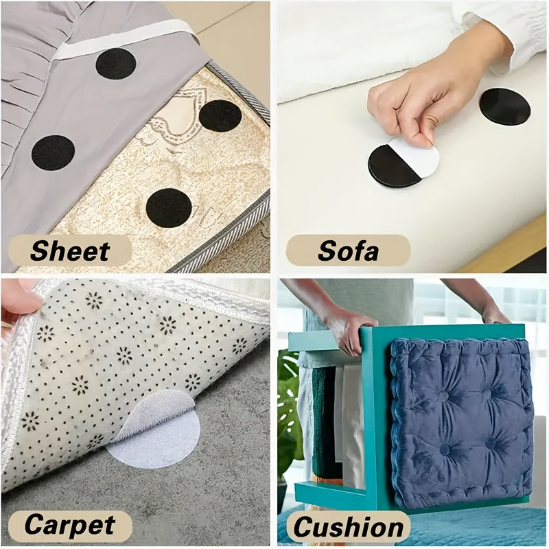 Holder for Sofa Cushions, Quilts, and Bed Sheets - Non-Slip Patch for Household Use Without Needing Needles