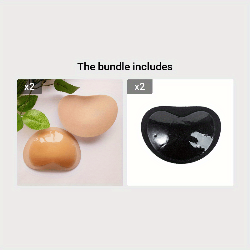 Invisible silicone lift bra for women, strapless and seamless.