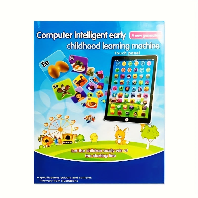 Tablet for Educational Simulations Designed for Children Ages 3 and Up, Featuring Puzzles and Interactive Parent-child Toys. Ideal Birthday, Halloween, Christmas, and Thanksgiving Gifts for Boys and Girls.