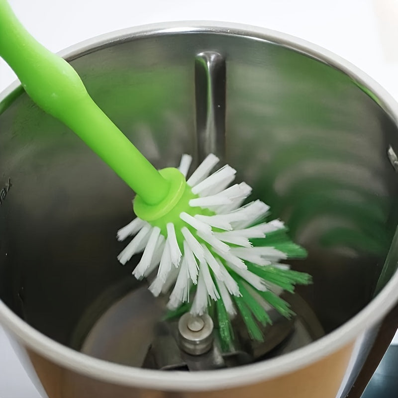 Versatile Plastic Hanging Cleaning Brush for Tm6, Tm5, Tm31 Blenders - Ideal for Kitchen and Bathroom Bowl and Cup Cleaning - Non-Food Contact Design