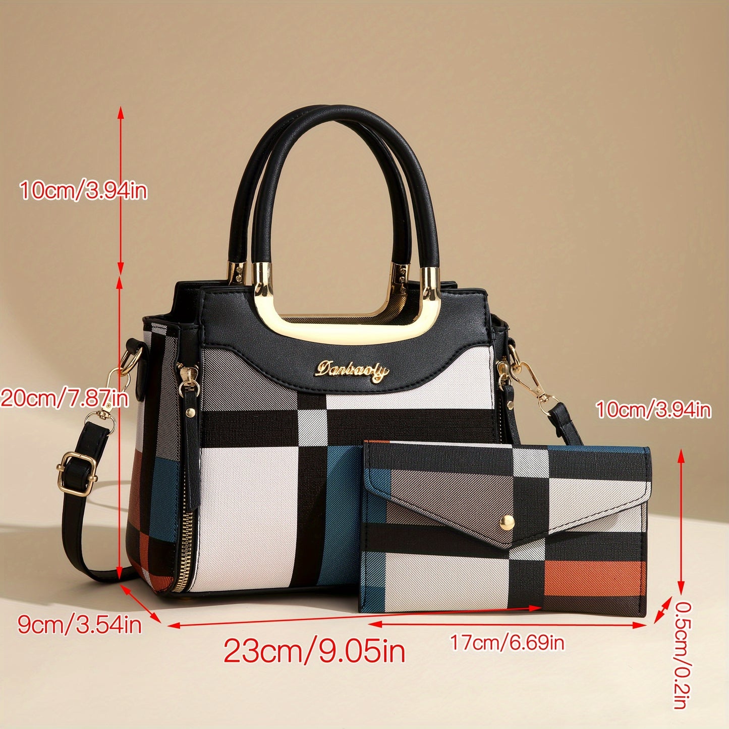 Valentine's Day tote for middle-aged women with large capacity, multiple pieces, crossbody option, and elegant design.