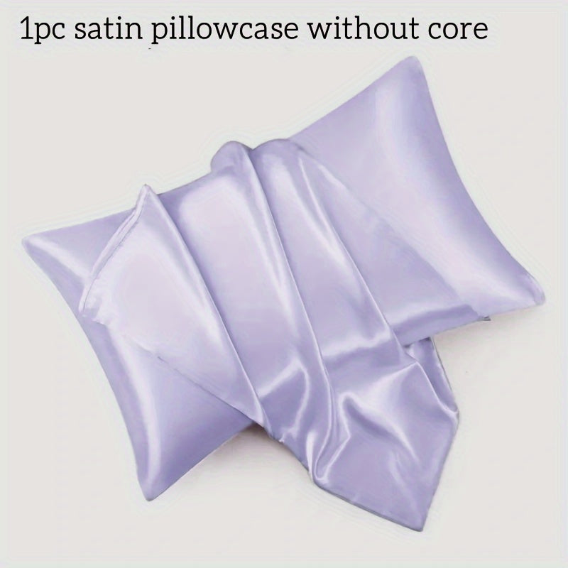 One popular classic color satin pillowcase with comfortable feel, featuring an envelope closure for easy use. A great choice for promoting healthy skin and hair.