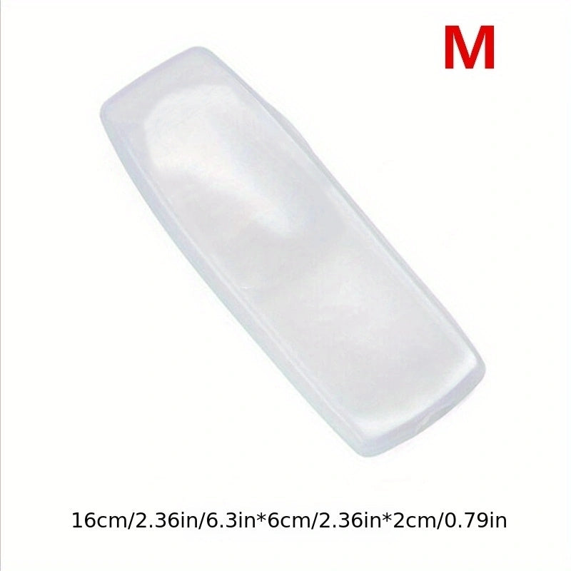 Transparent silicone remote control cover provides elastic, waterproof protection for TV and AC remotes, with a durable and flexible design.