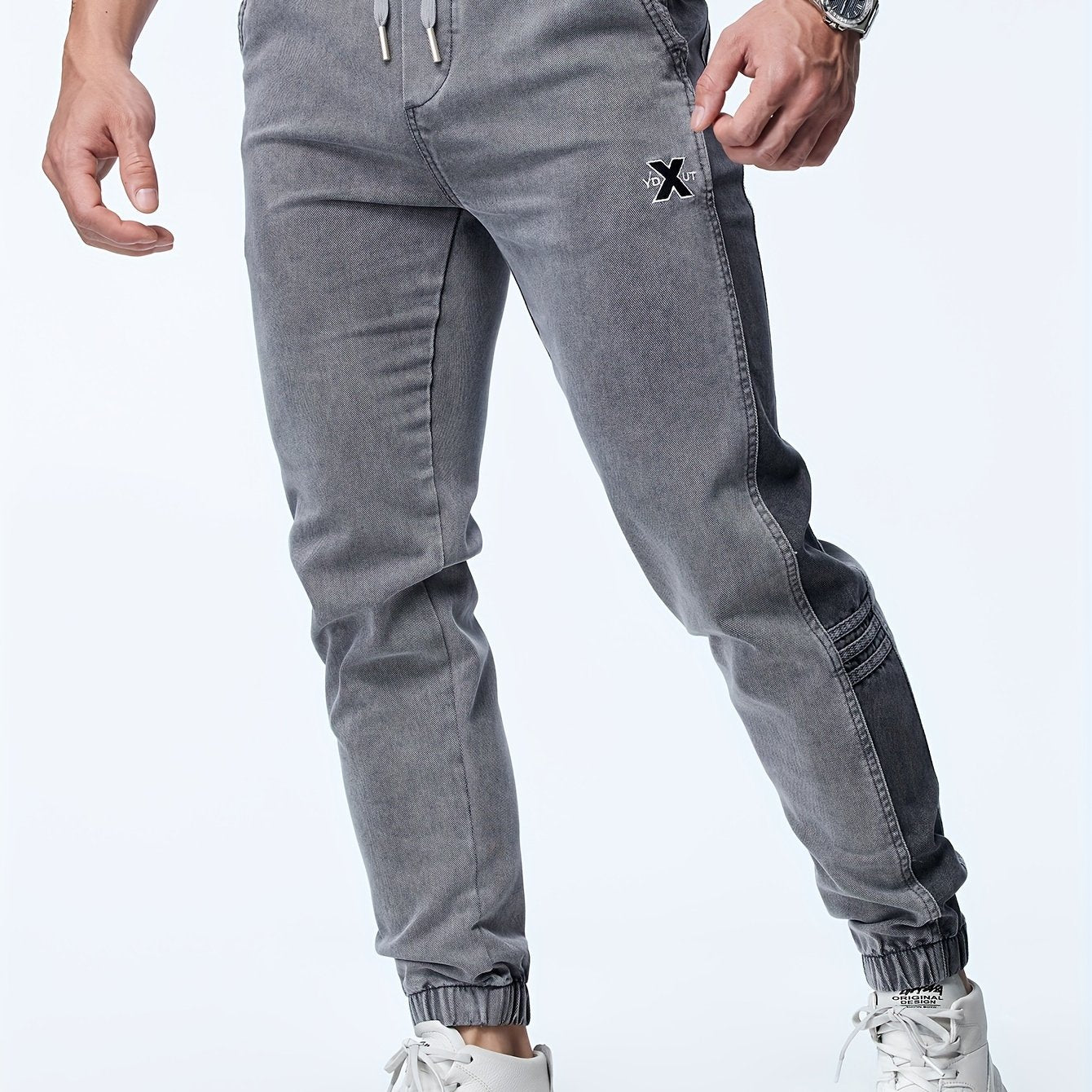 Men's Casual Harem Pants, Street Style Joggers