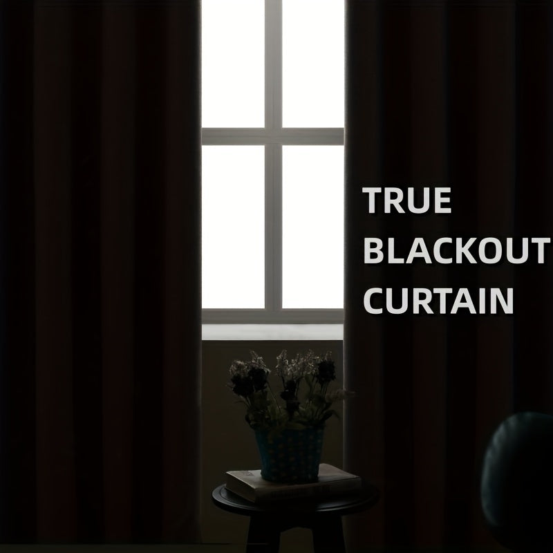 Energy efficient full blackout curtains with a back coating, perfect for blocking out the sun in your bedroom. These thermal insulated window drapes make a stylish addition to your living room decor.