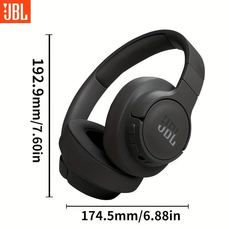 JBL TUNE770NC Wireless Noise Canceling Headphones with built-in microphone for gaming, sports, running, outdoor activities, and studying.