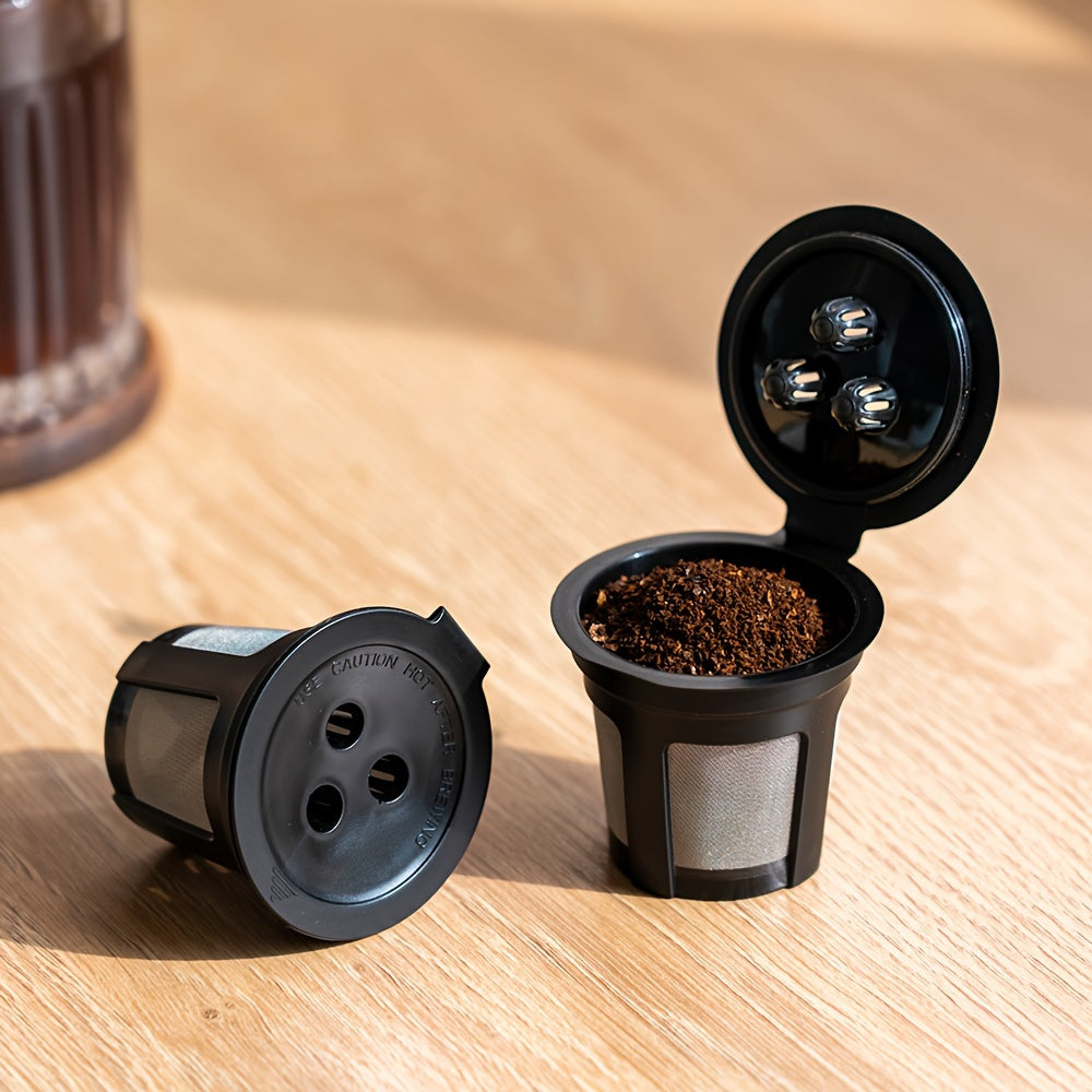 Ninja Dual Brew Pro Reusable Coffee Filter: 3-Hole Design Ensures Ideal Coffee Extraction.