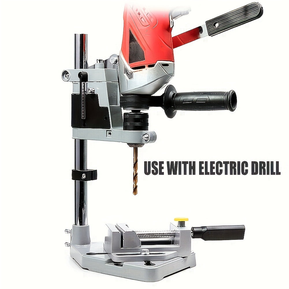 Aluminum alloy drill press stand - rust-proof, precise, and flat head design for home and industrial usage.