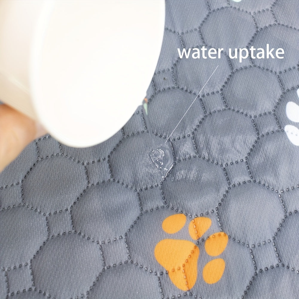 1pc Reusable Puppy Pads: Fast Absorption, Waterproof for Training, Whelping, Housebreaking & Incontinence