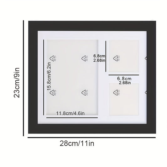 Pet DIY hand and foot print photo frame and wooden dog footprint frame for ultimate dog paw print souvenir.