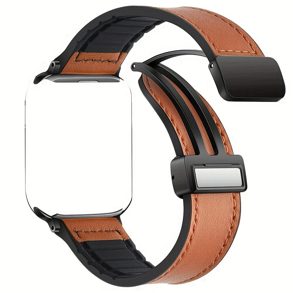 1 piece Watch Band with Magnetic Buckle for Apple Watch Ultra Series 9/8/7/6/5/4/3/2/1/SE/SE2