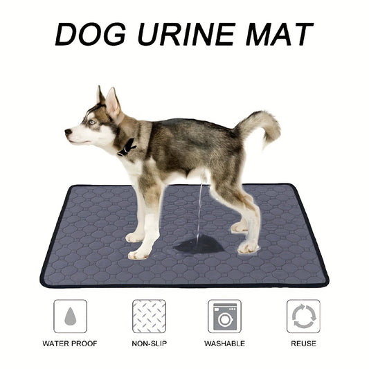 Reusable pet urine pads can be washed and used for training dogs or as water-absorbing four-layer waterproof diapers for cats.