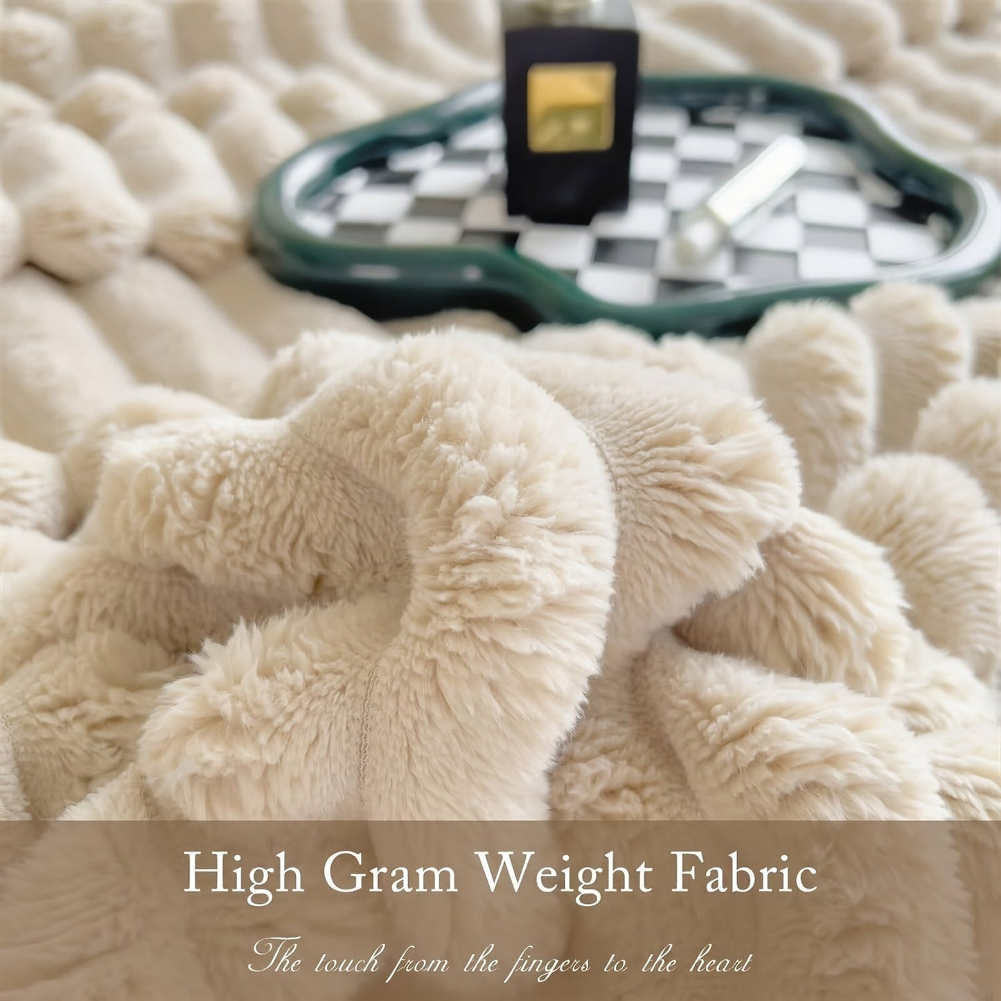 Spoil your loved ones with the luxurious 1pc Elegant Reversible Faux Fur Throw Blanket. This blanket offers unmatched softness, cozy warmth, and versatile comfort for relaxing at home, working, going on adventures, and sprucing up your home décor. With