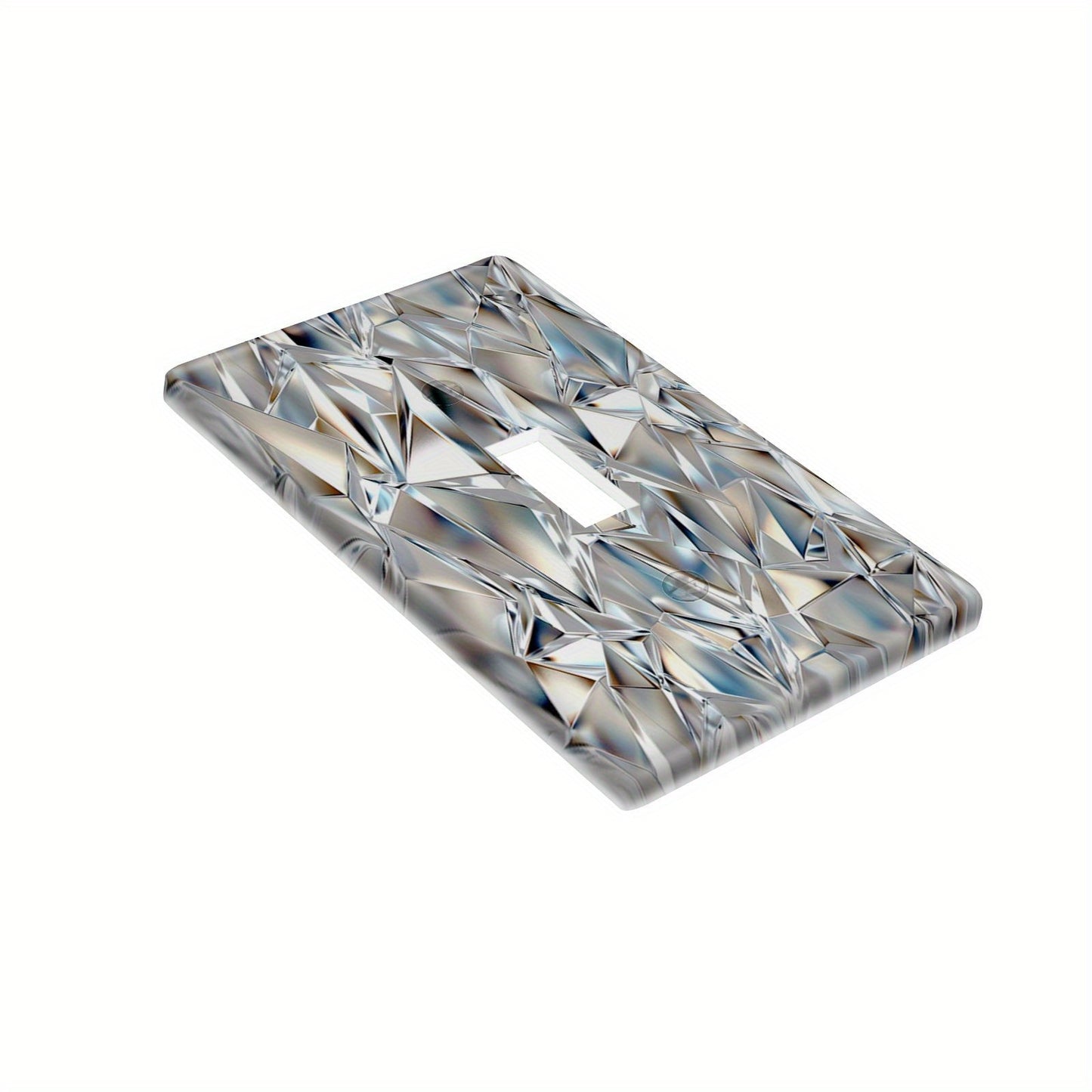 Single or double socket diamond light panel for kitchen, bathroom, bedroom, living room—no wiring required.