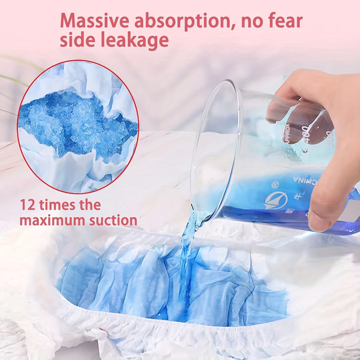 30 pack of unscented sanitary napkin tablets, leak-proof menstrual hygiene sleep pants for women, ideal for nighttime use. Comfortable and effective feminine care pads.