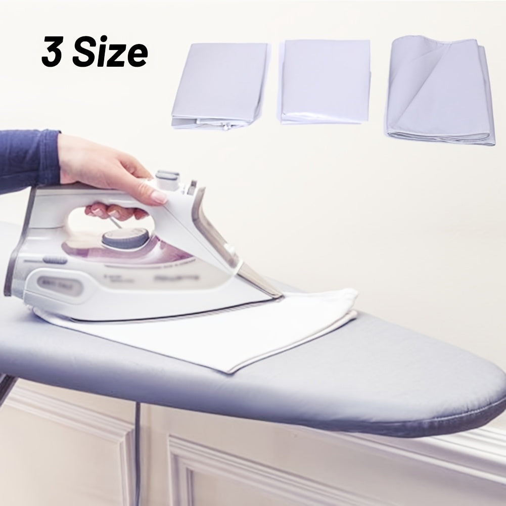 No Electricity Needed HeatGuard Ironing Board Cover with Scorch Resistant Pad and Protective Coated Padding for Ironing Boards, made from Polyvinyl Chloride (PVC)