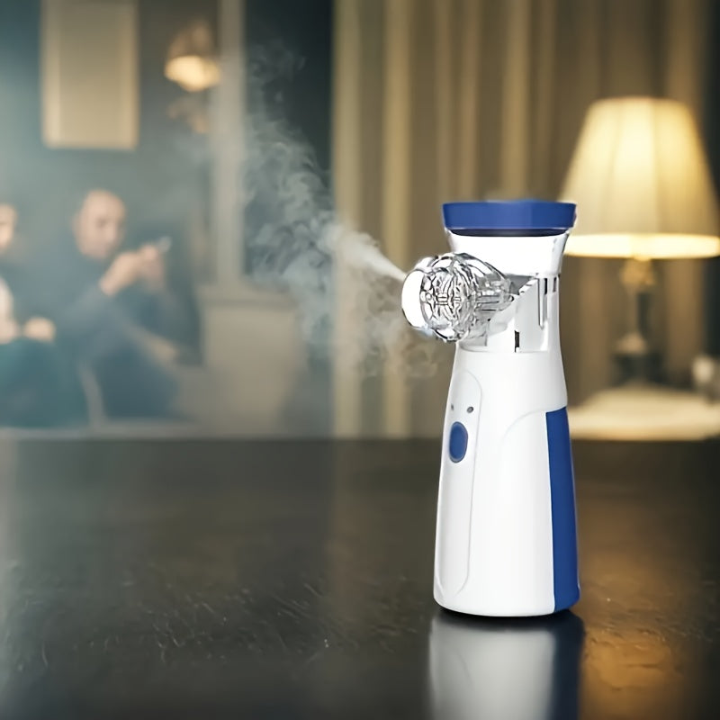 CALSIKON Portable Facial Steamer and Humidifier with Adjustable Mist Speed for Deep Cleaning and SPA Experience. Fragrance-Free Moisturizing Mist Sprayer for Home and Office Beauty Care.