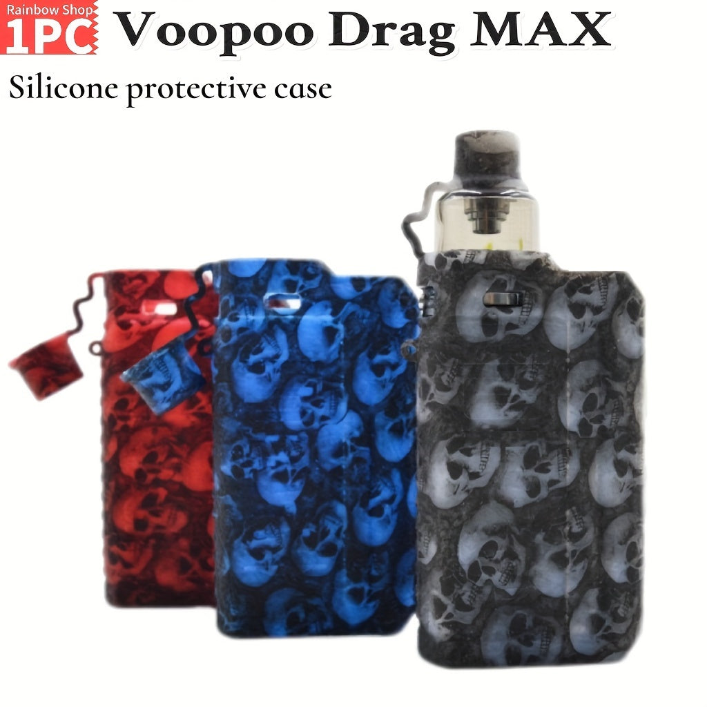 DRAG MAX Silicone Protective Case: Textured Soft Shell, Shockproof Cover for Voopoo E-Cigarettes