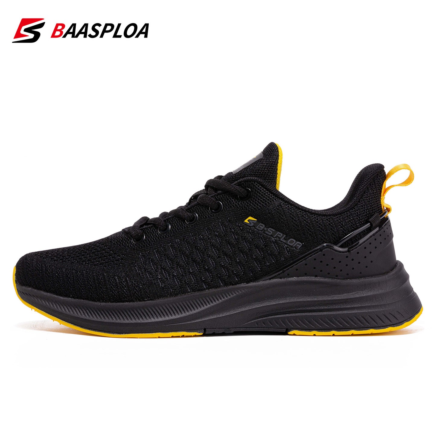 Men's lightweight mesh running shoes for gym, jogging, and tennis with breathable design and comfortable cushioning.