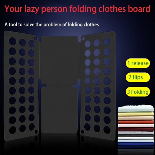 Extra-Large Clothes Folding Board - Plastic Storage and Organization Solution, Convenient Ironing, No Electricity Required, Perfect for Christmas Gift