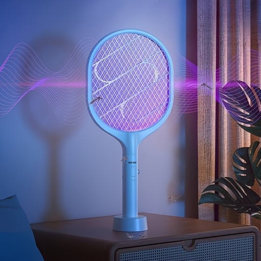 USB Rechargeable Mosquito Swatter & Insect Killer - Ideal for Home, Office, Garden, and Camping.