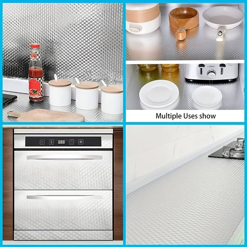 Durable Kitchen Transformation Stickers - Resistant to Water and Oil - Peel and Stick Marble & Granite Wallpaper for Beautifying Sinks, Countertops, Drawers, and Desktops