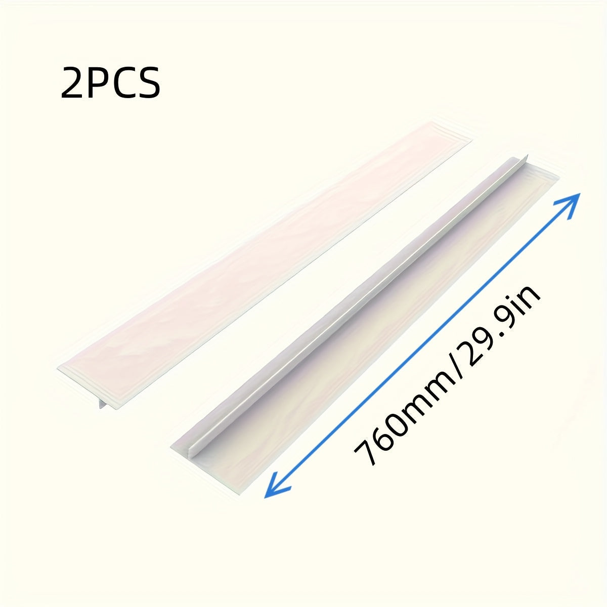 2 pieces of silicone kitchen stove counter gap covers - heat resistant gap filler for stove and counter. Ideal for filling the gap between your stove and counter. Kitchen essentials.