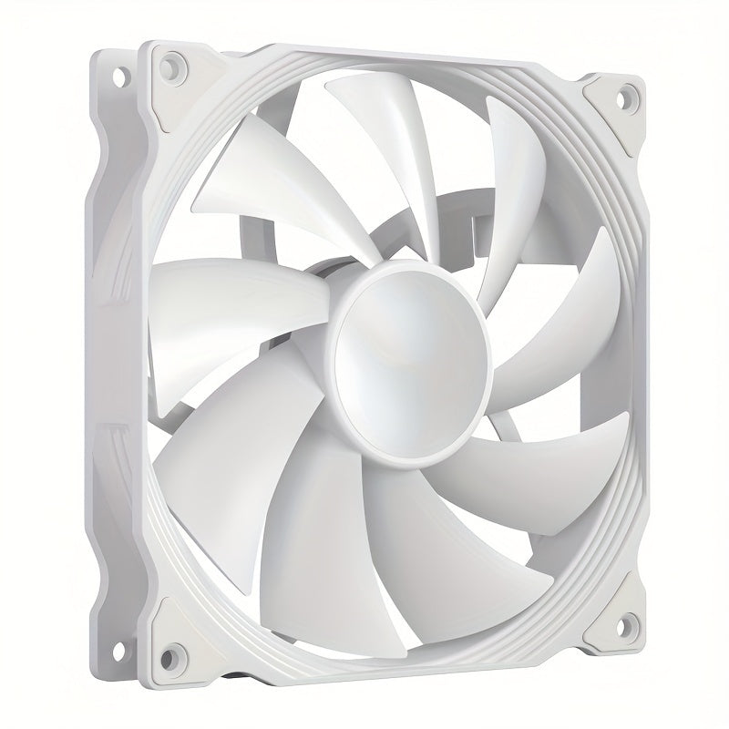 TEUCER 14cm/5.51in PWM fan for PC case cooling with 4-pin connection.