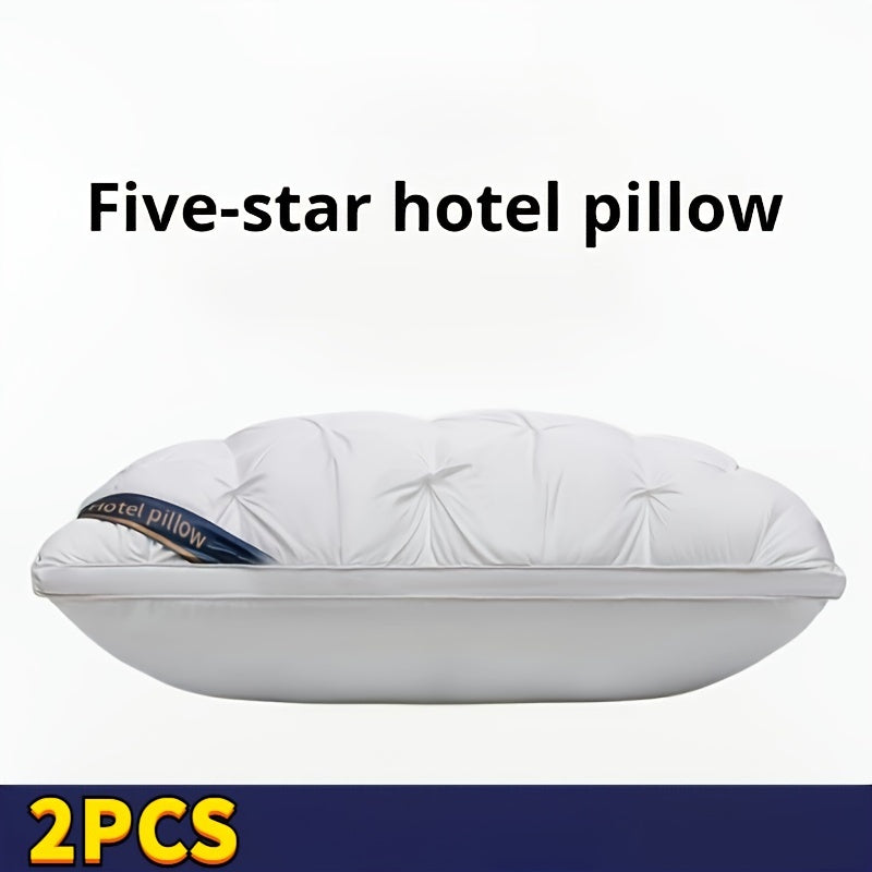 Get a good night's sleep with the 1pc Pillow, designed to support your neck and spine. This sleep massage pillow core is moisture-absorbing and breathable, making it perfect for your household bedding. Use it in the living room, bedroom, or as a stylish