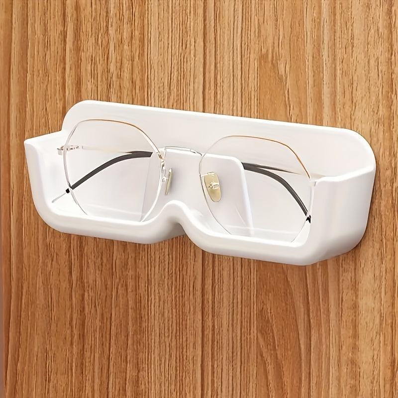 Wall-mounted glasses storage rack for stylish and space-saving home organization. Makes a great gift for Christmas, New Year, men, or women.