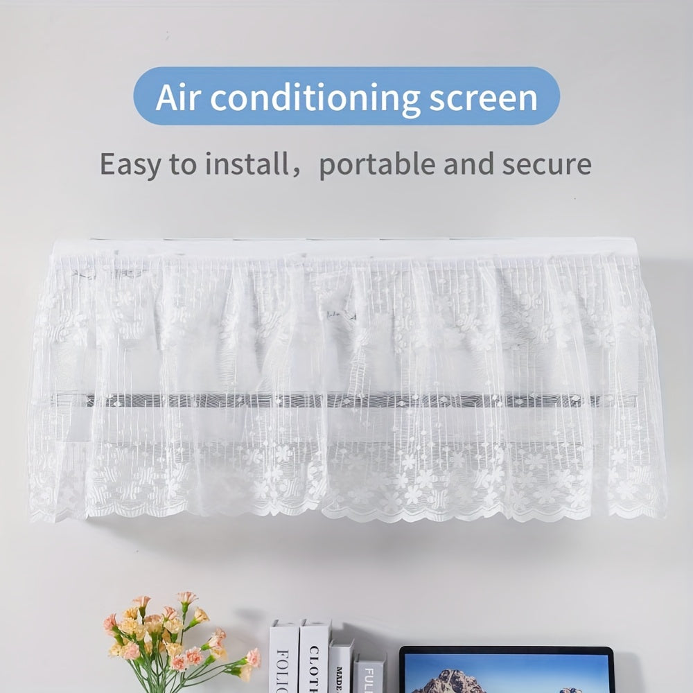 Effortlessly install the No-Drill Air Conditioner Vent Cover on all AC units with its self-adhesive design. Save water and enjoy easy installation with this versatile cover.