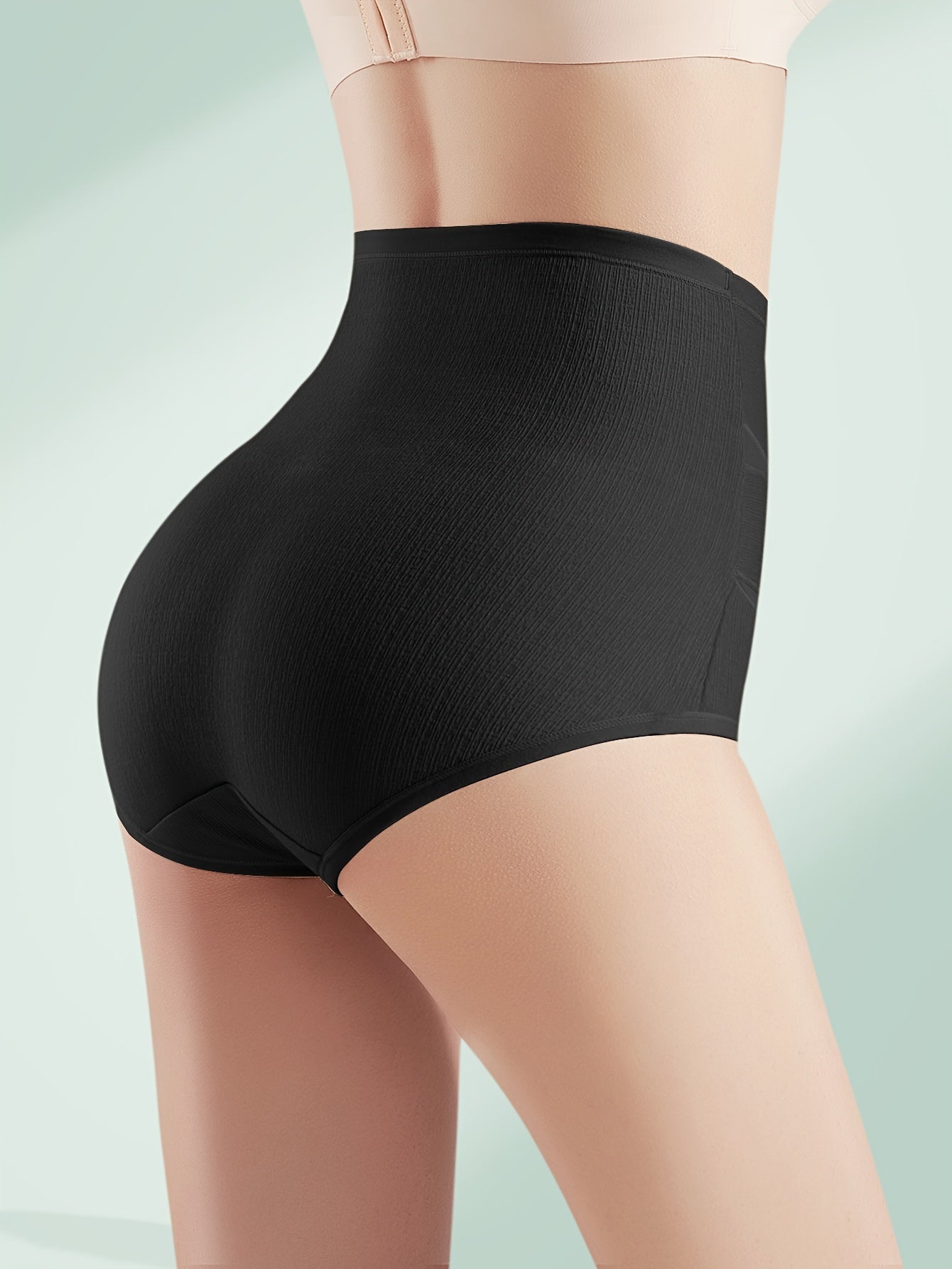 High waist shaping panties for women, providing tummy control and compression.