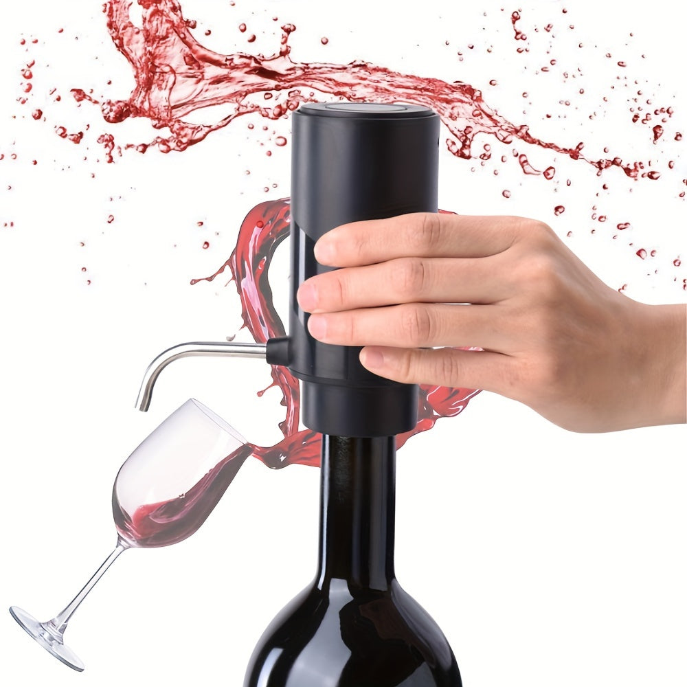 XuanGui USB Rechargeable Electric Wine Aerator & Pourer features quick aeration, one-touch stop, and food-grade materials with Type-C charging.