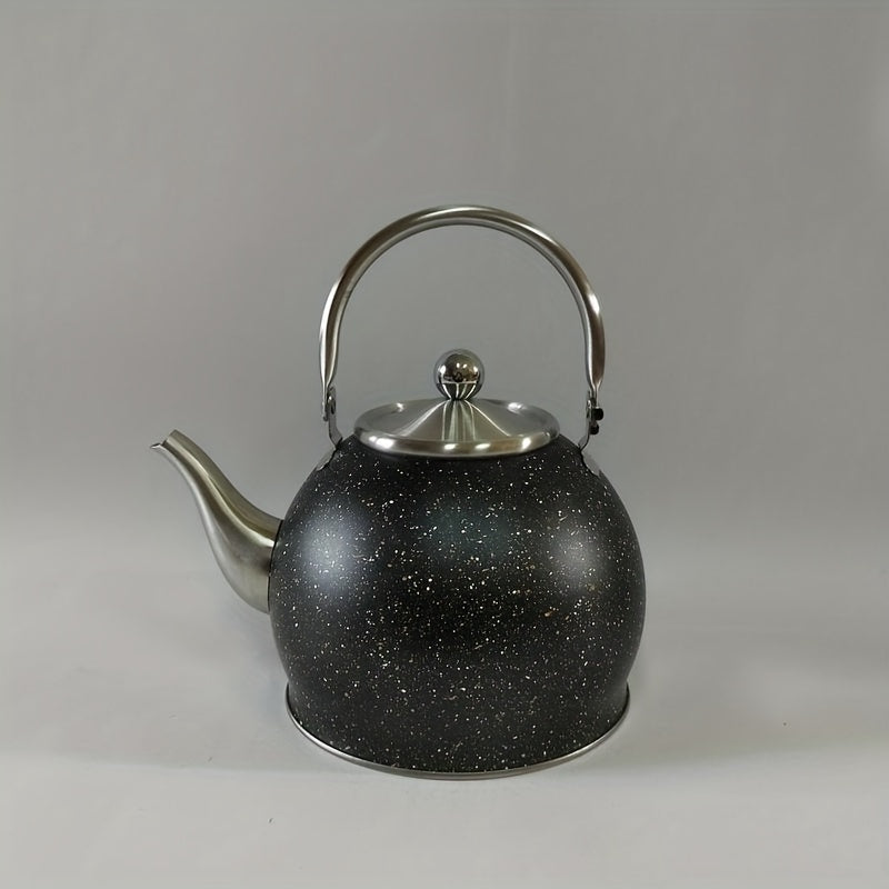 Luxgrace Stainless Steel Teapot is perfect for Christmas, Thanksgiving, Father's Day, and Mother's Day. It is durable and elegant kitchenware.